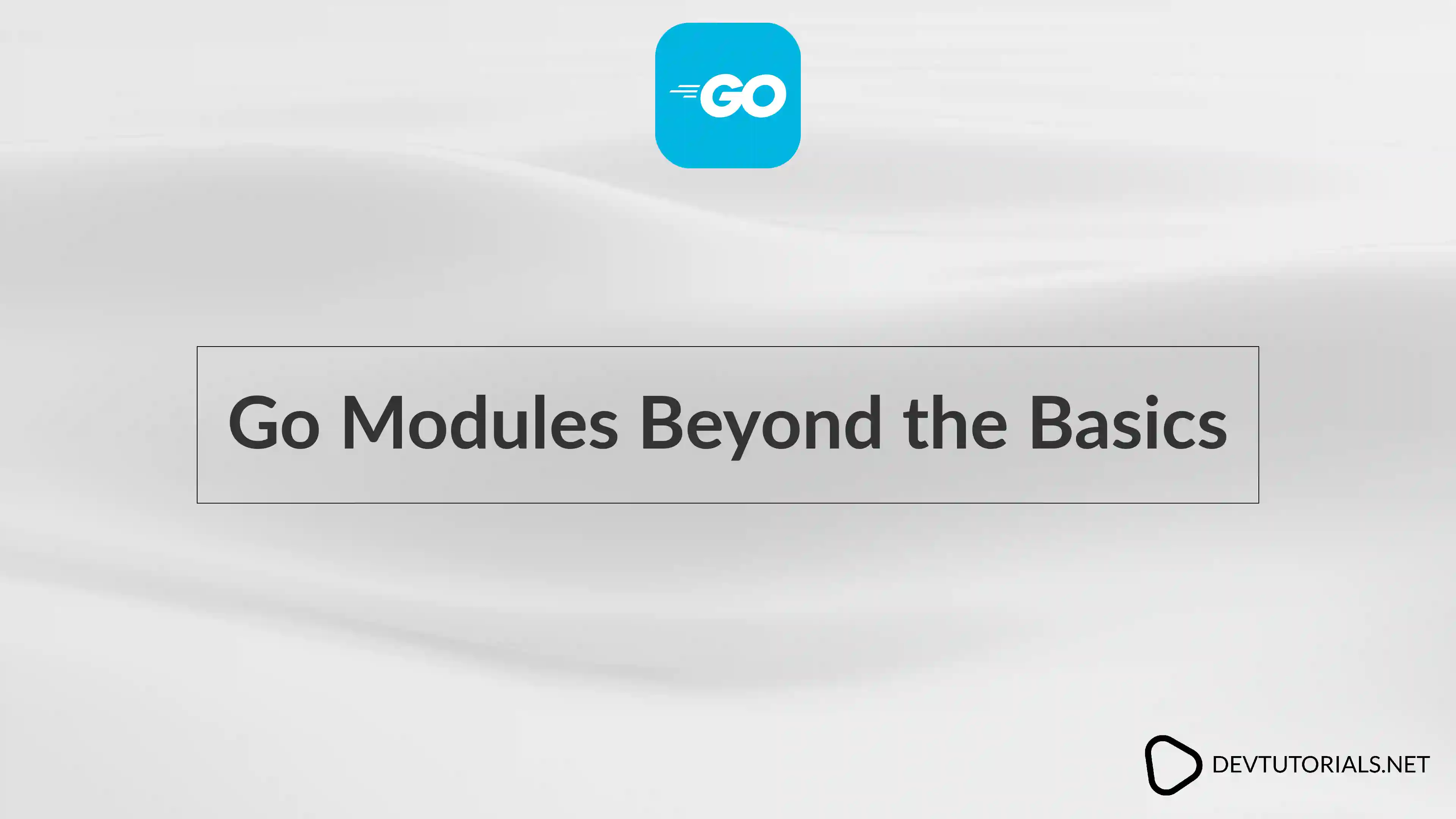 Go Modules Beyond the Basics